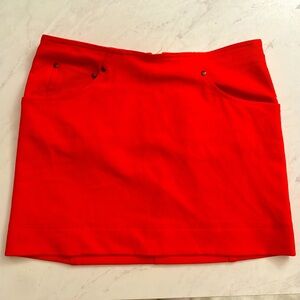 Urban Outfitters Red Mini Skirt